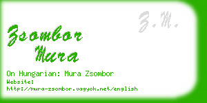 zsombor mura business card